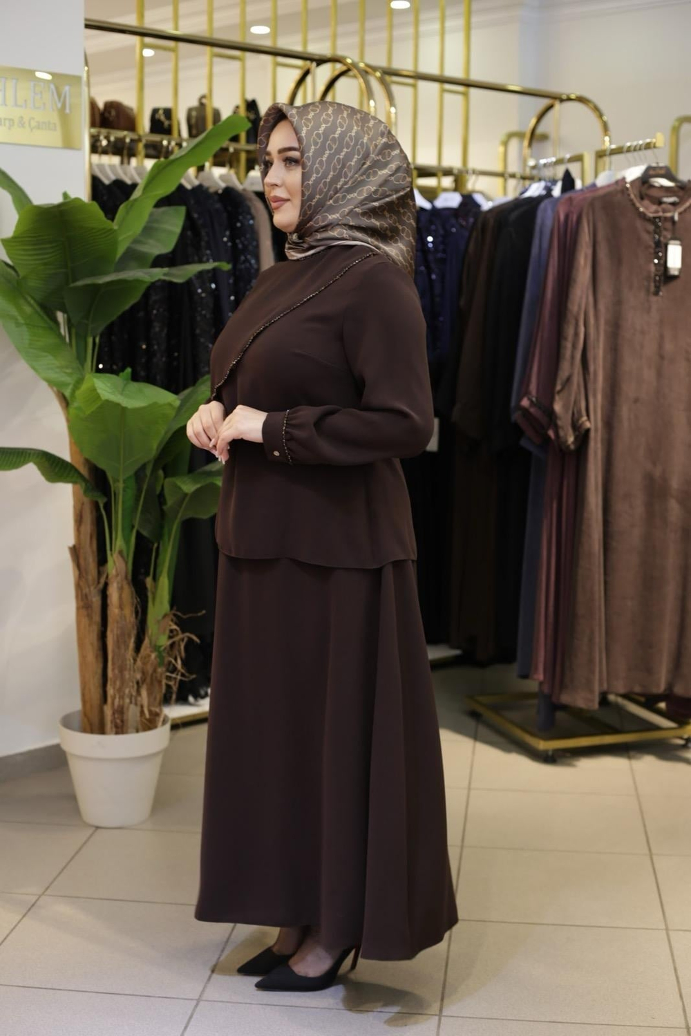 ASİMETRİK KESİM ETEKLİ TAKIM 7532 KOD
