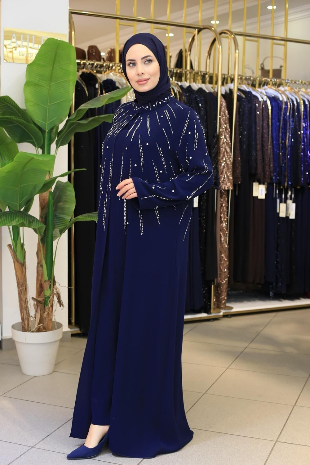 BEY802 CODE ABAYA SET