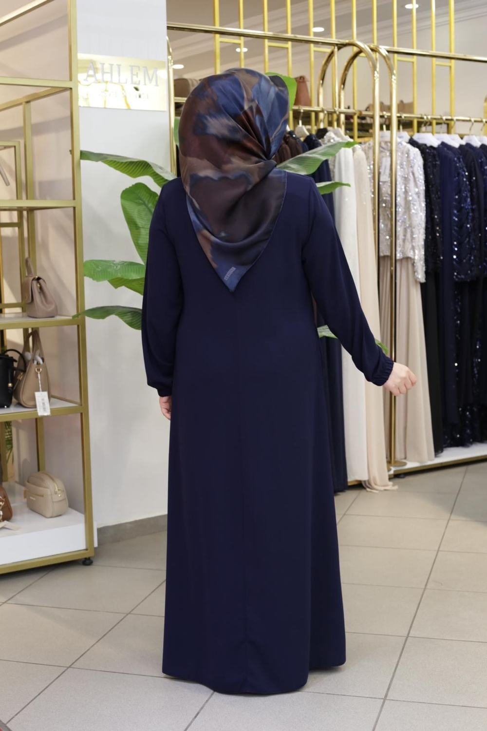 İNCİ TAŞLI PARILTILI FERACE 5648 KOD