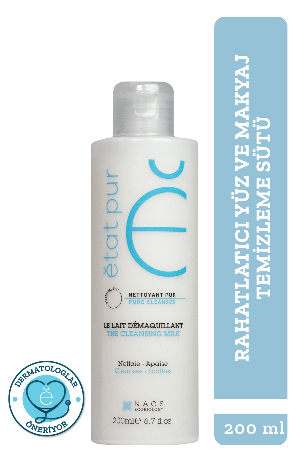 Cleansing Milk Besleyici Yüz & Makyaj Temizleme Sütü 200 ml