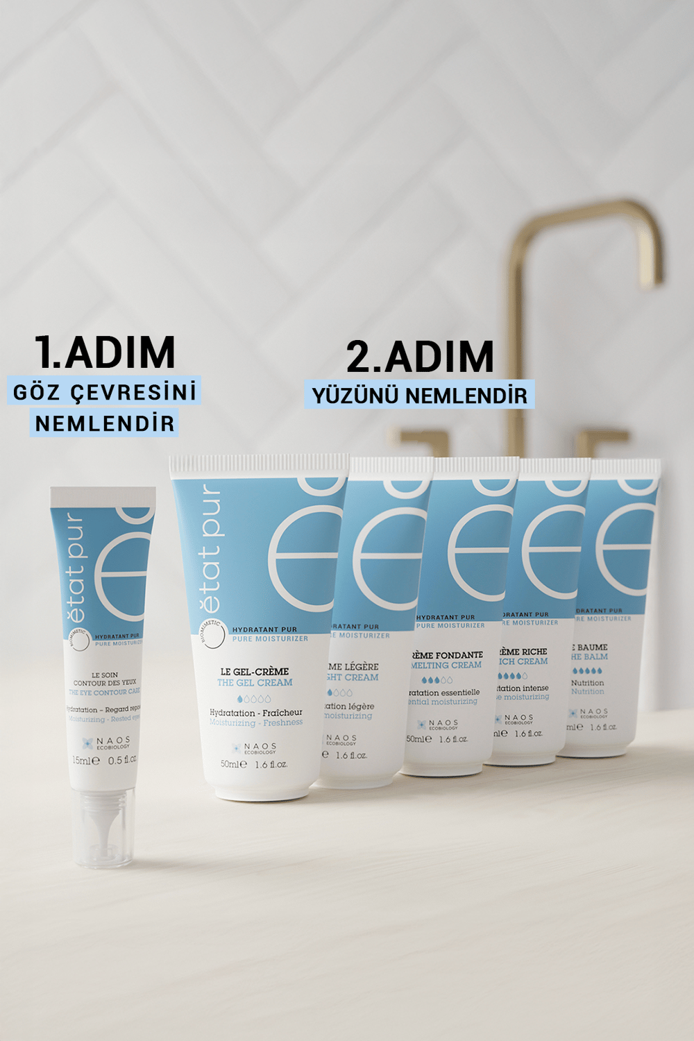 Eye Contour Care Hassas Göz Çevresi Kırışıklık Karşıtı Bakım Kremi 15 ml