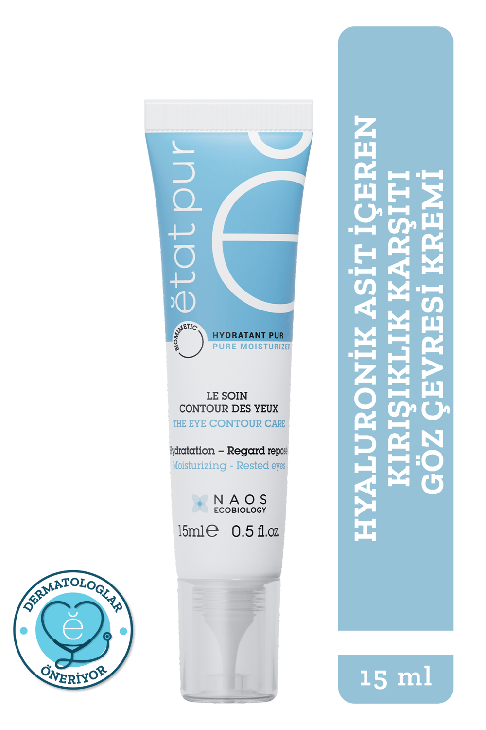 Eye Contour Care Hassas Göz Çevresi Kırışıklık Karşıtı Bakım Kremi 15 ml