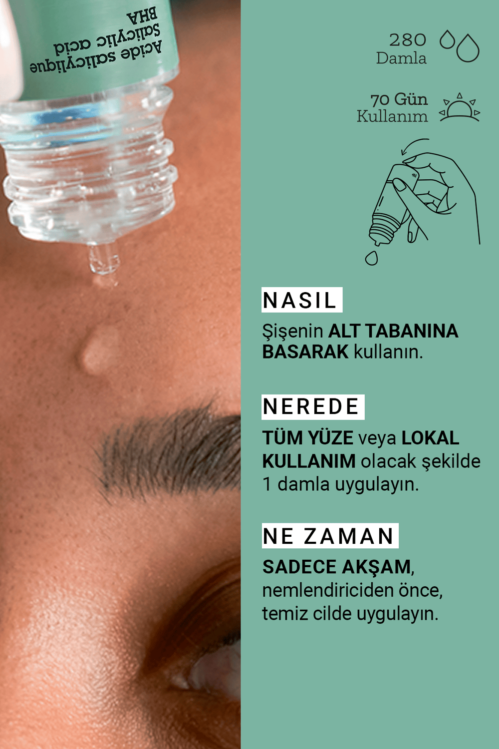 Pure Active Salisilik Asit %2 Akne Karşıtı Saf Konsantre Bakım Serumu 15 ml