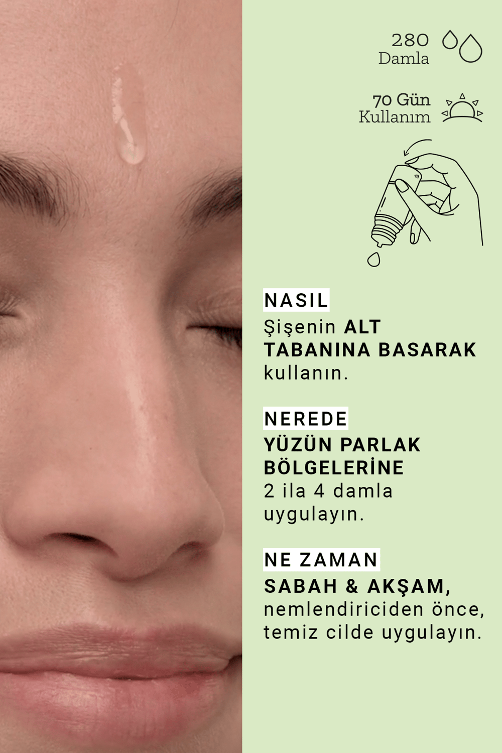 Pure Active Çinko Glukonat Sebum Dengeleyici Saf Konsantre Bakım Serumu 15 ml
