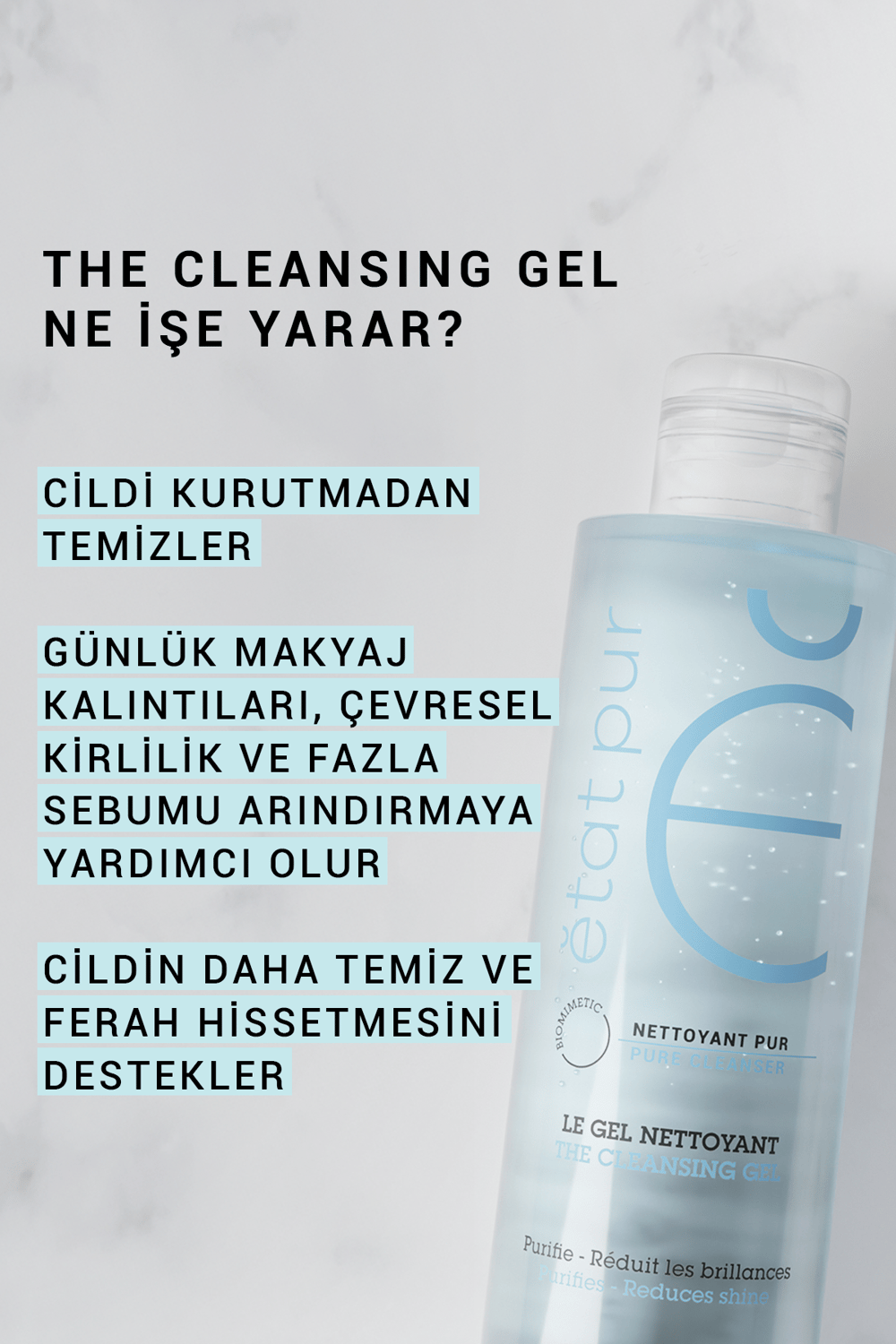 Purifying Cleansing Gel Arındırıcı Temizleme Jeli 200 ml