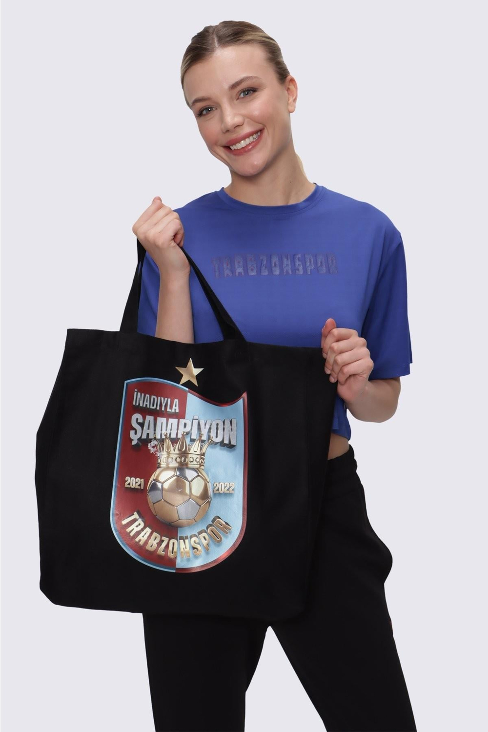 BEZ ÇANTA ŞAMPİYONLUK LOGOLU