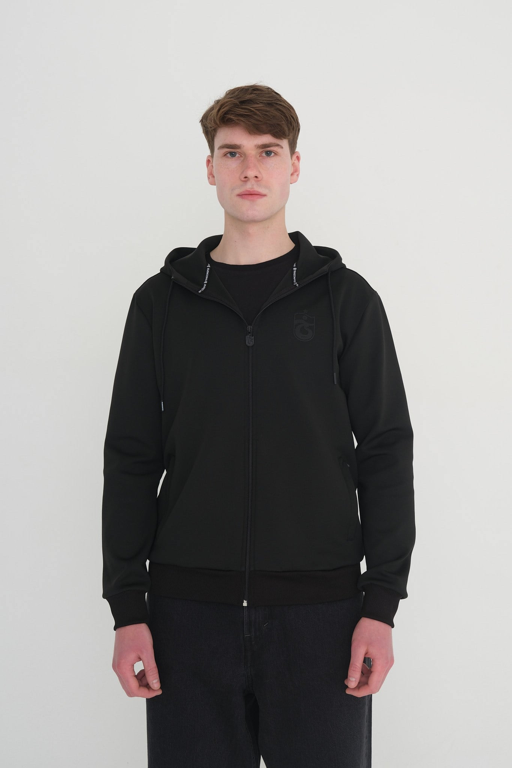 BLACK SWEAT KAPŞONLU