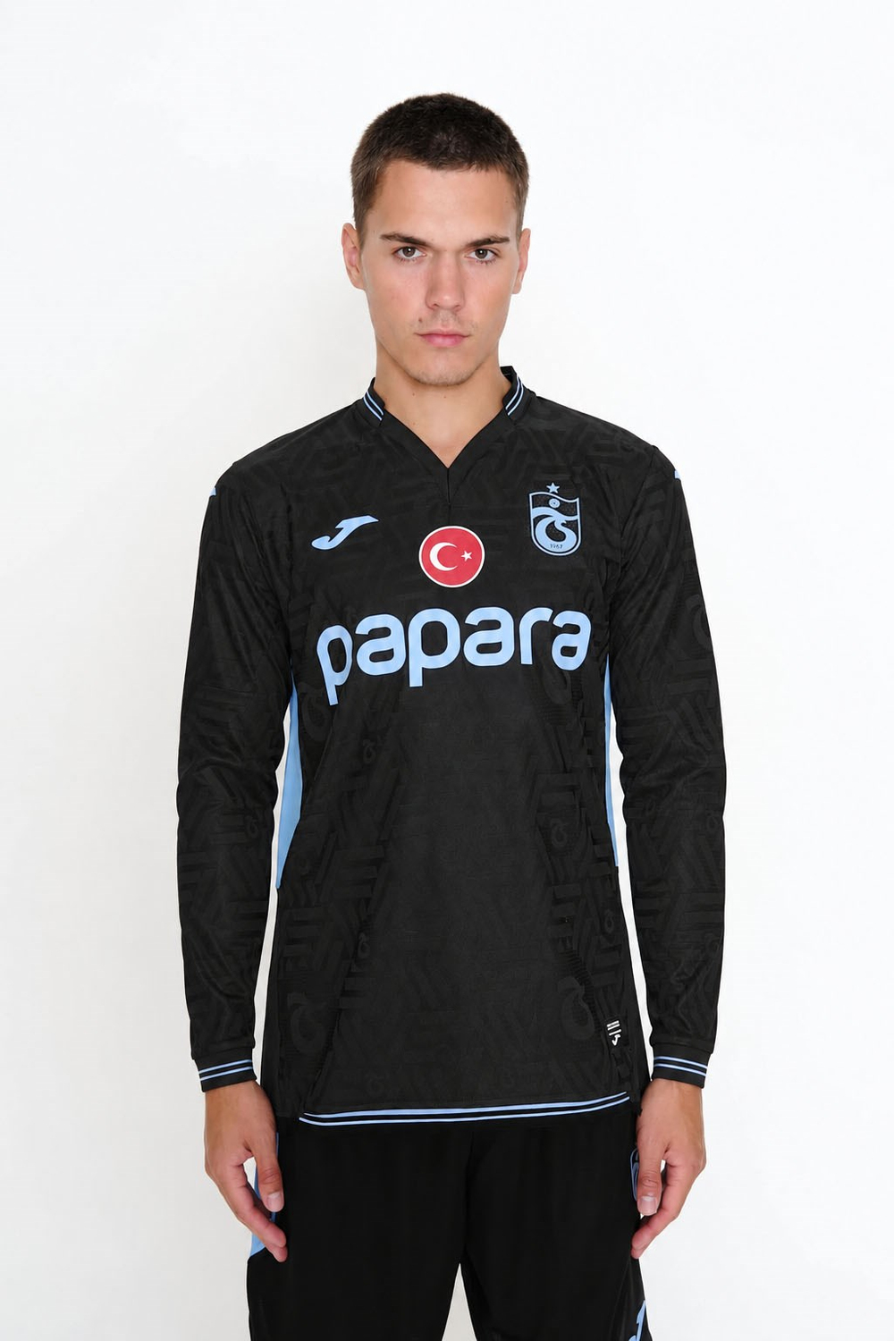 JOMA 26-27 SİYAH FORMA U.KOL