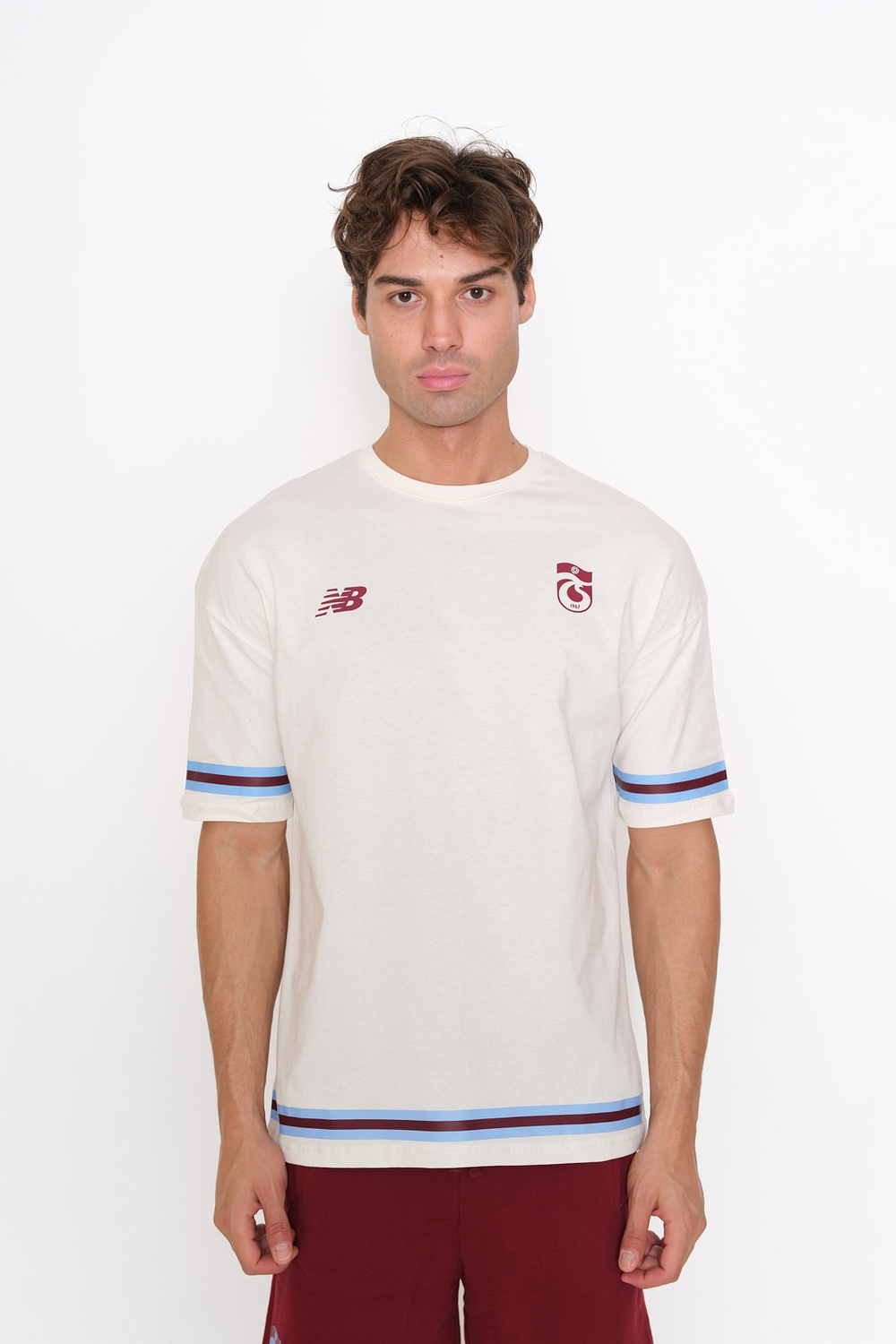 NEW BALANCE TRABZONSPOR LOGO OVERSIZE T-SHIRT
