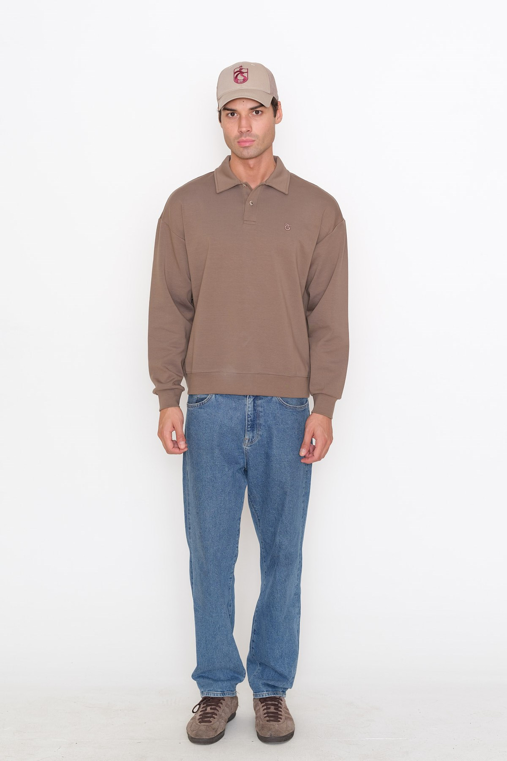 SWEAT POLO YAKA DÜĞMELİ