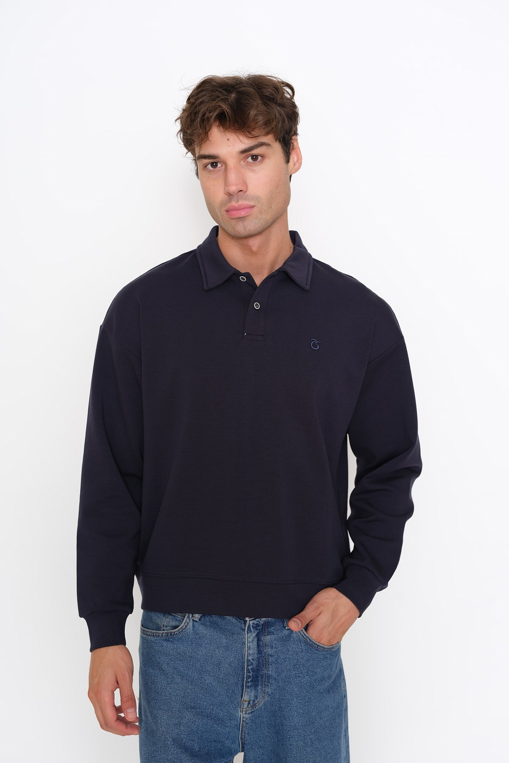 SWEAT POLO YAKA DÜĞMELİ