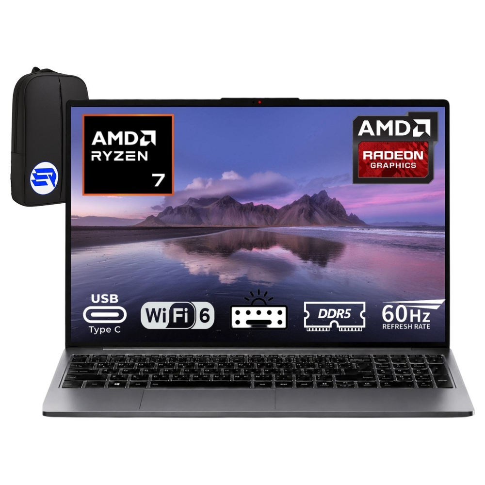 Ideapad Slim 3 Amd Ryzen 7-170 8gb Ram 512GB SSD Windows 11 Pro 15.3