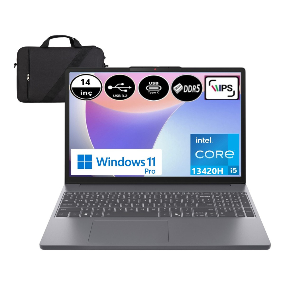 Lenovo Ideapad Slim 3 14IRH10 83K00028TREP1 Intel Core I5-13420H 8 GB Ram 512 GB SSD 14
