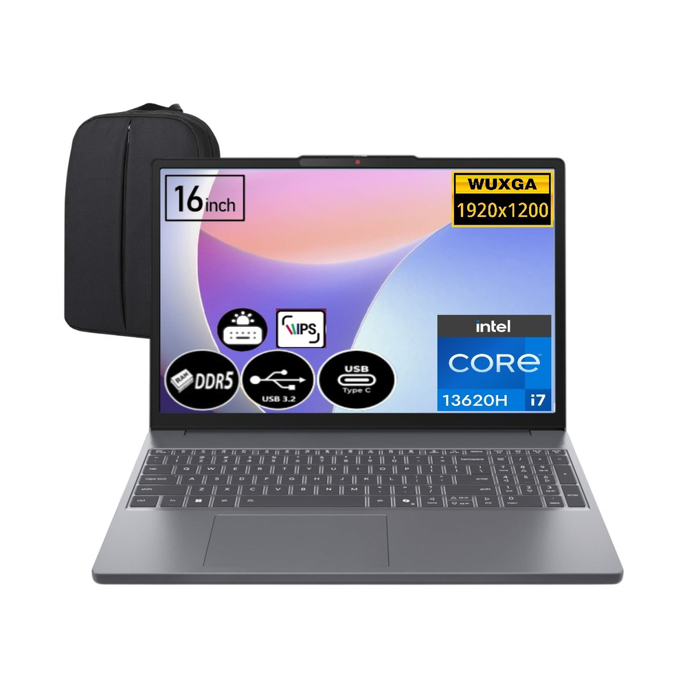 Lenovo Ideapad Slim 3 Intel Core I7-13620H 24 GB Ram 512 GB SSD 16