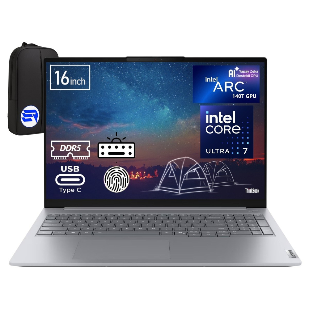 Lenovo Thinkbook 16 G8 Ultra 7-255H 24GB Ram 1tb SSD 16
