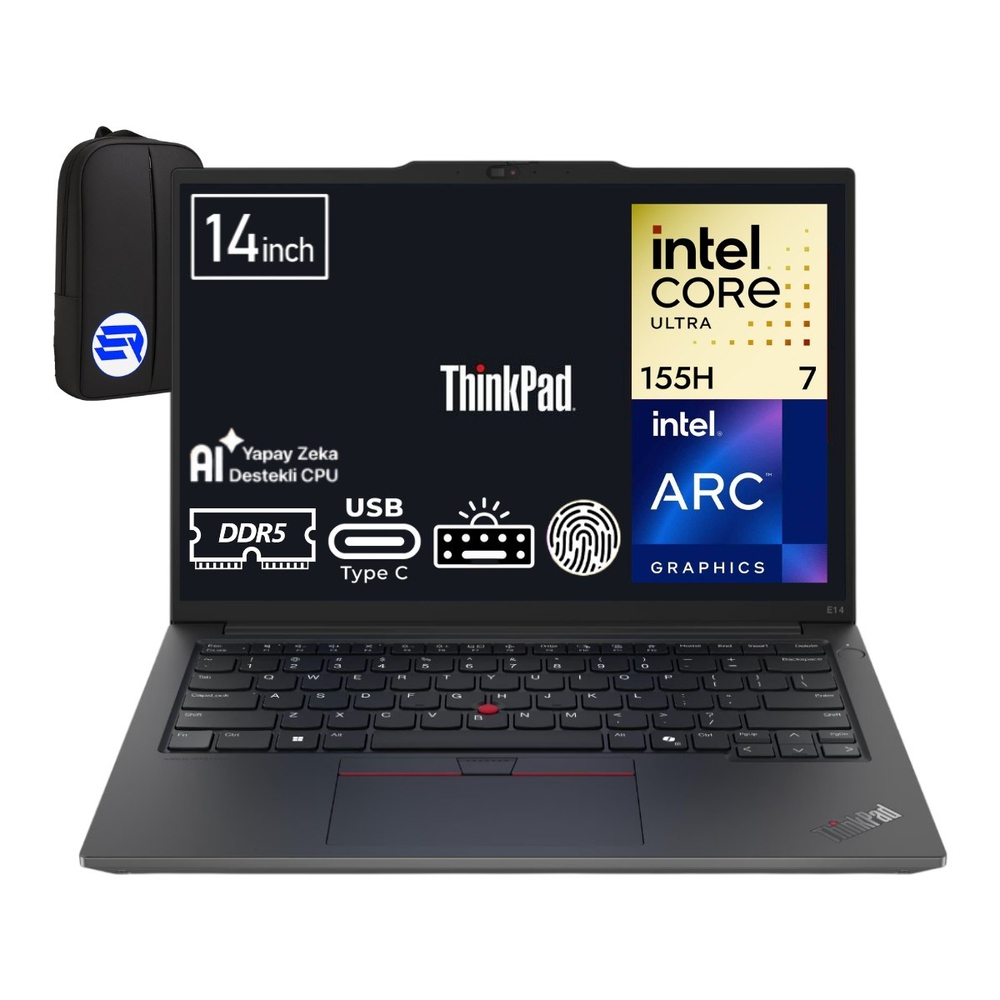 Lenovo Thinkpad E14 Gen 6 Ultra 7-155H 32GB Ram 1tb SSD Arc Graphics 14