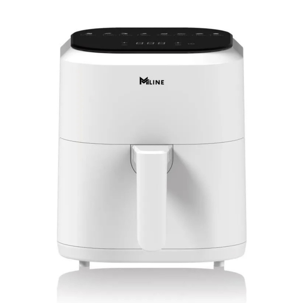 Beyaz Mline 4 Litre AirFryer Sıcak Hava Fritözü