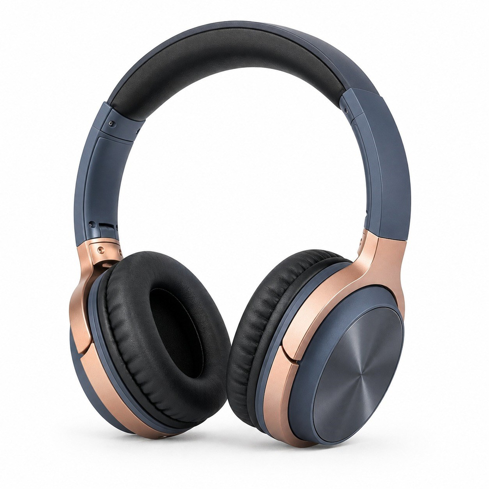 Gri BT830 Kablosuz Bluetooth 5.0 Kulak Üstü Kulaklık TF Kart Destekli Aux Girişli Şarj Edilebilir Kulaklık