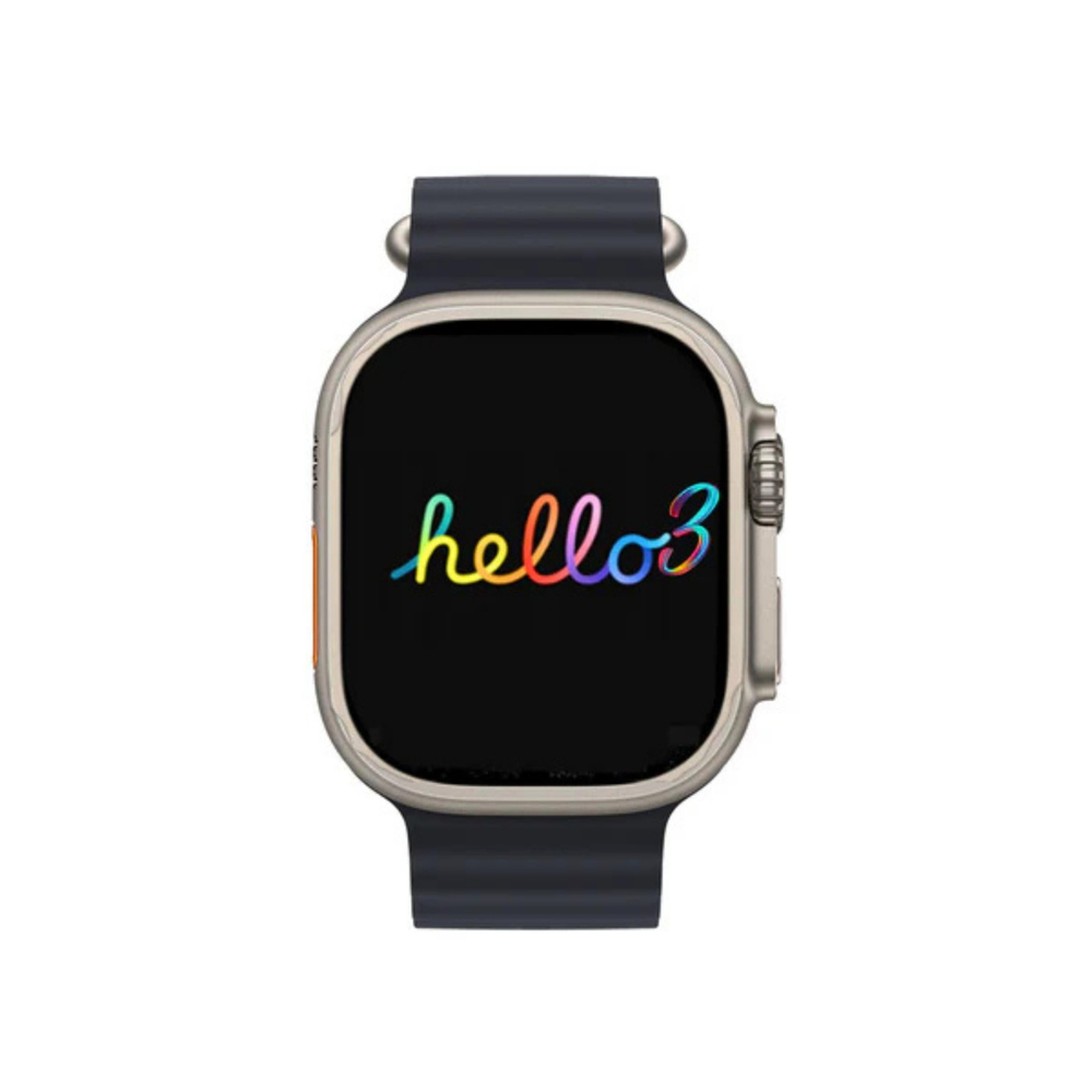 Hello 3 Ultra Çift Kordonlu Amoled Ekran Akıllı Saat