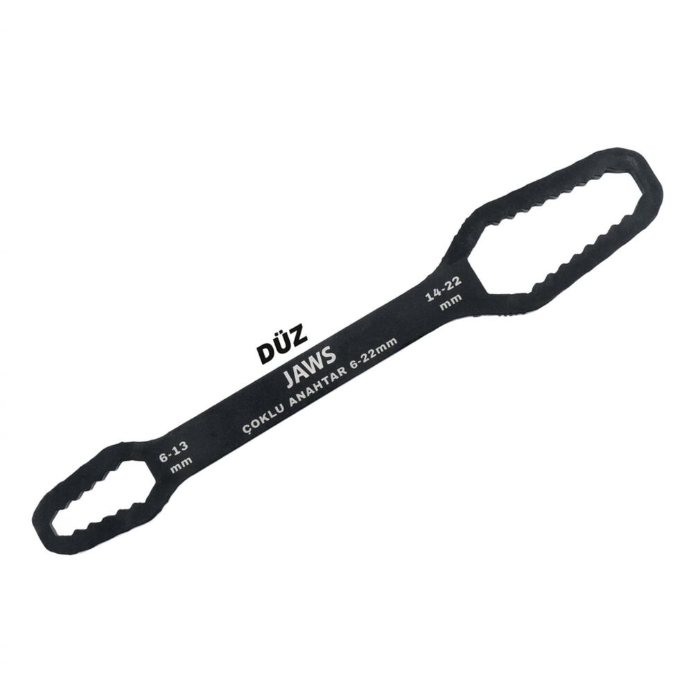 Jaws Çok Amaçlı Evrensel Anahtar 6-22 mm Ayarlanabilir Çoklu Somun Boru Musluk Anahtarı Pratik El Aleti 6-13 14-22 Çoklu Anahtar