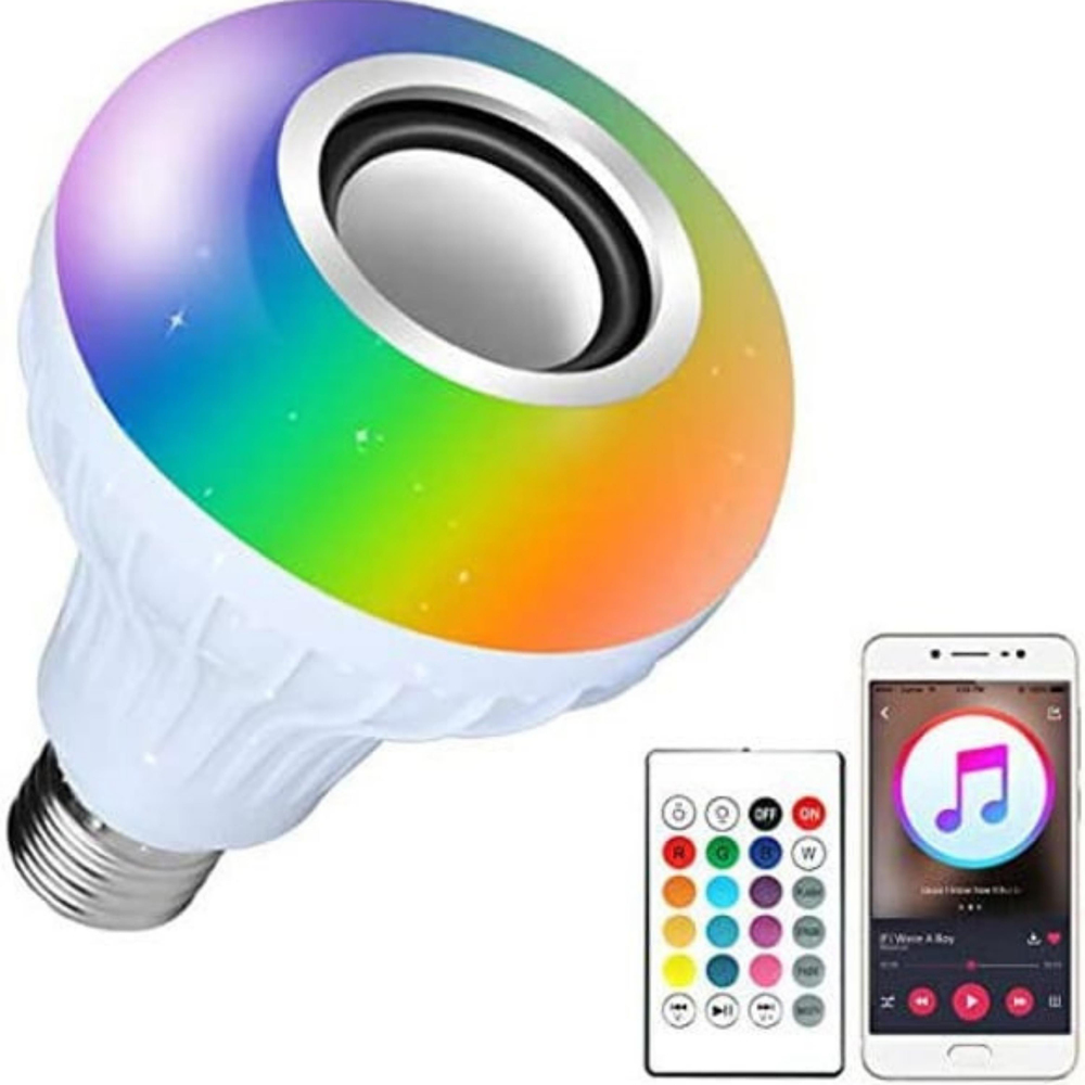 Led Lamba Speaker Bluetooth Bağlantılı Kumandalı Hoparlör