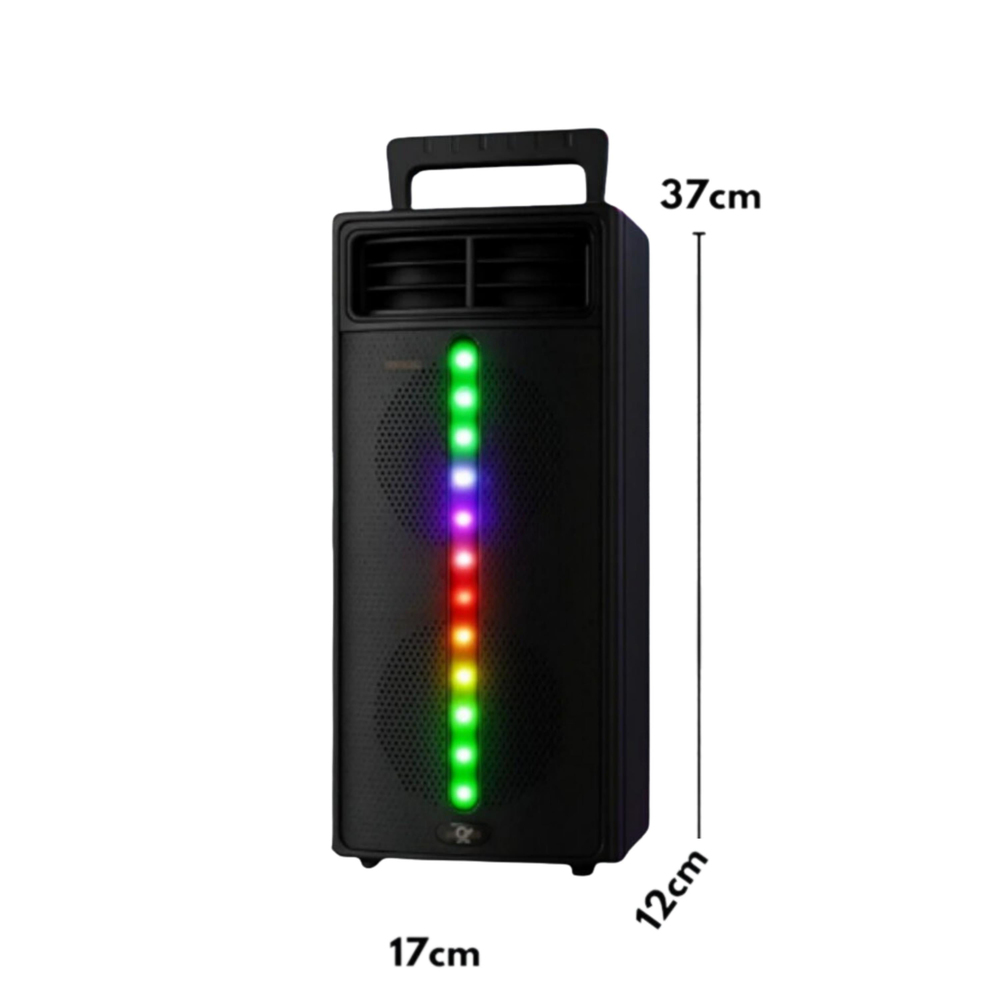 PG-4266 Mini Dijital Speaker Rgb Işıklı Taşınabilir Bluetooth Hoparlör