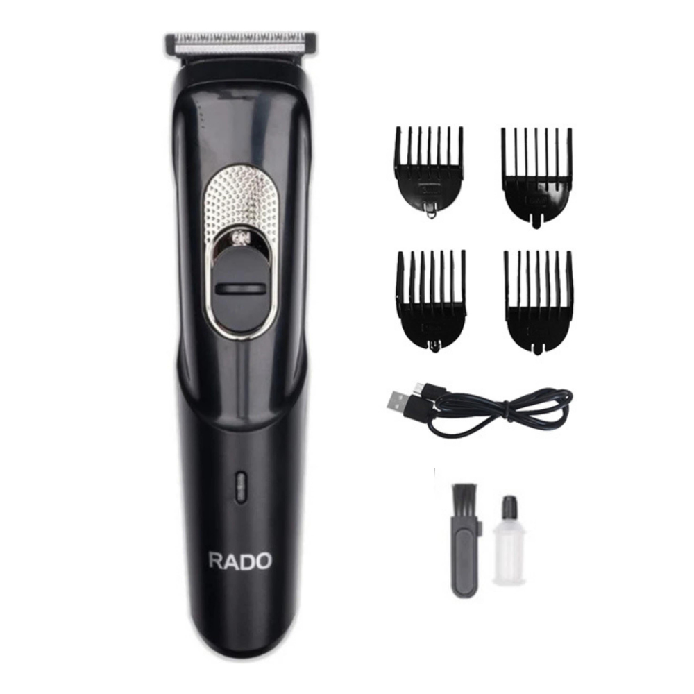 Rado RD 3583 Şarjlı Saç Sakal Tıraş Makinesi Profesyonel Keskin Bıçaklı USB Şarjlı Erkek Bakım Yüz Saç Vücut Traş Makinesi