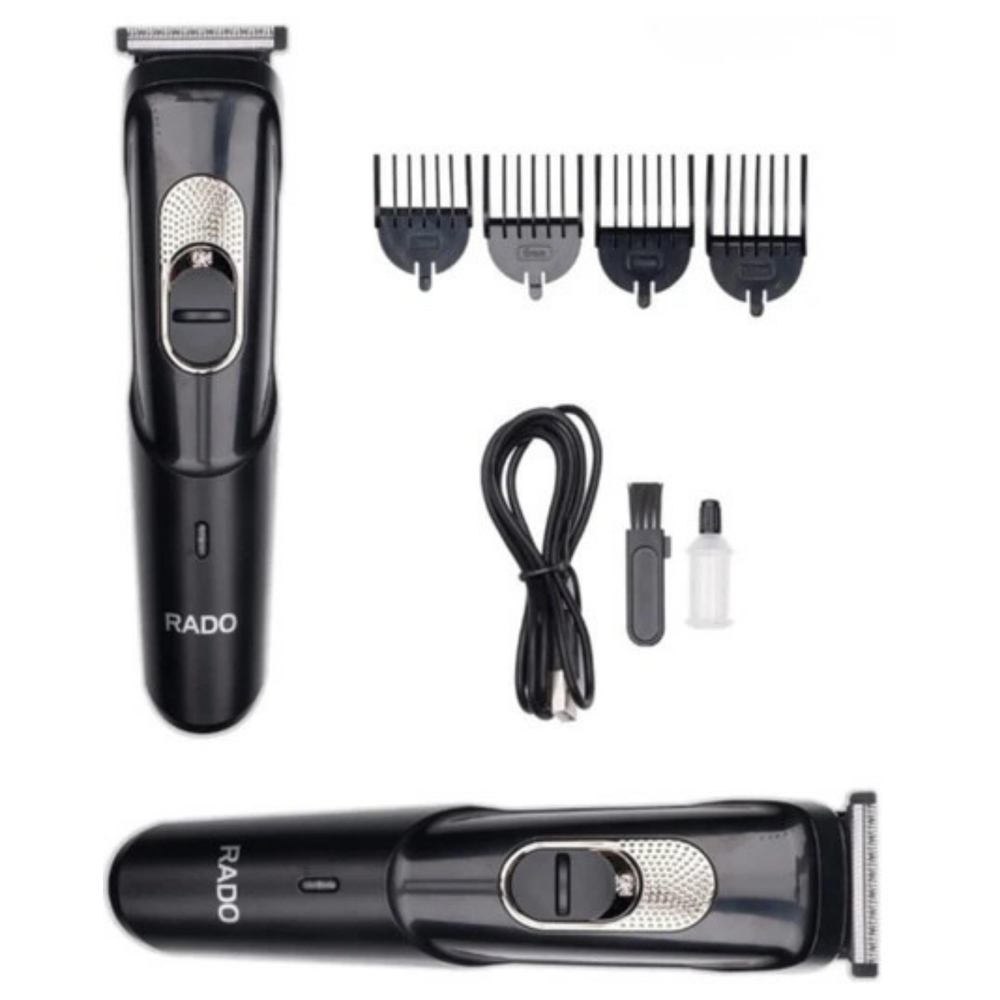 Rado RD 3583 Şarjlı Saç Sakal Tıraş Makinesi Profesyonel Keskin Bıçaklı USB Şarjlı Erkek Bakım Yüz Saç Vücut Traş Makinesi
