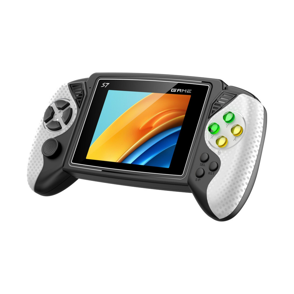 S7 Ateri Taşınabilir Oyun Konsolu 620 Oyunlu Renkli Ekranlı Şarjlı Retro Oyun Cihazı El Tipi Game Box 