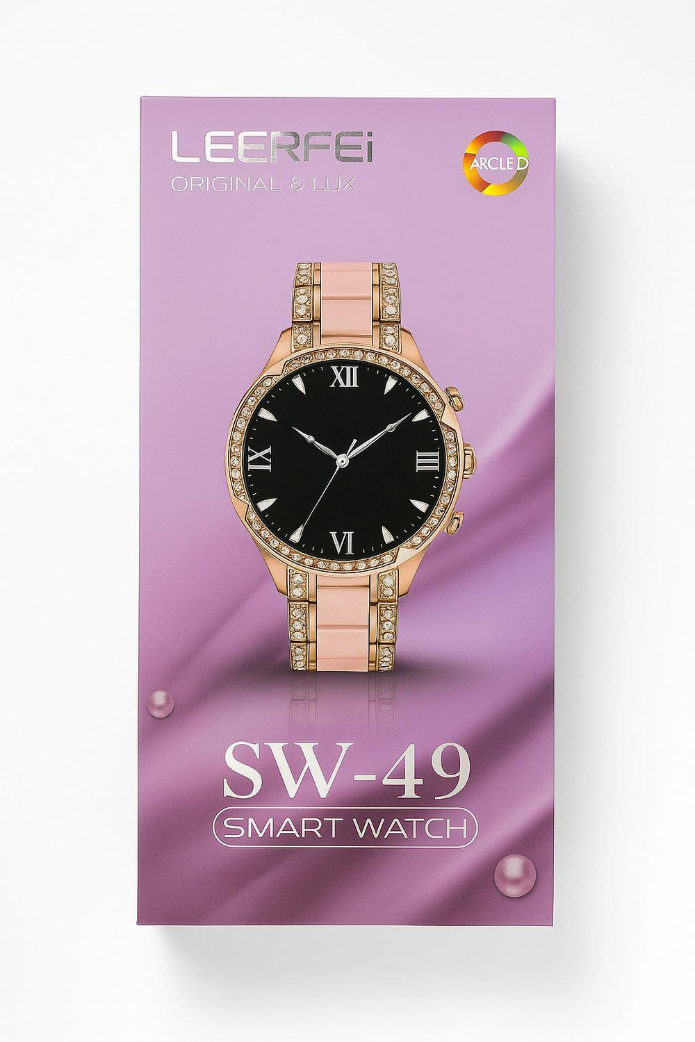 SW-49 Smart Watch 3 Kordonlu Bileklik Hediyeli Kadın Akıllı Saat