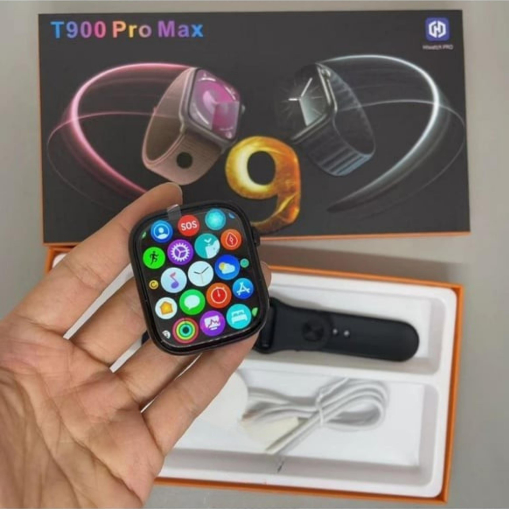 T900 Pro Max Çift Kordonlu Akıllı Saat