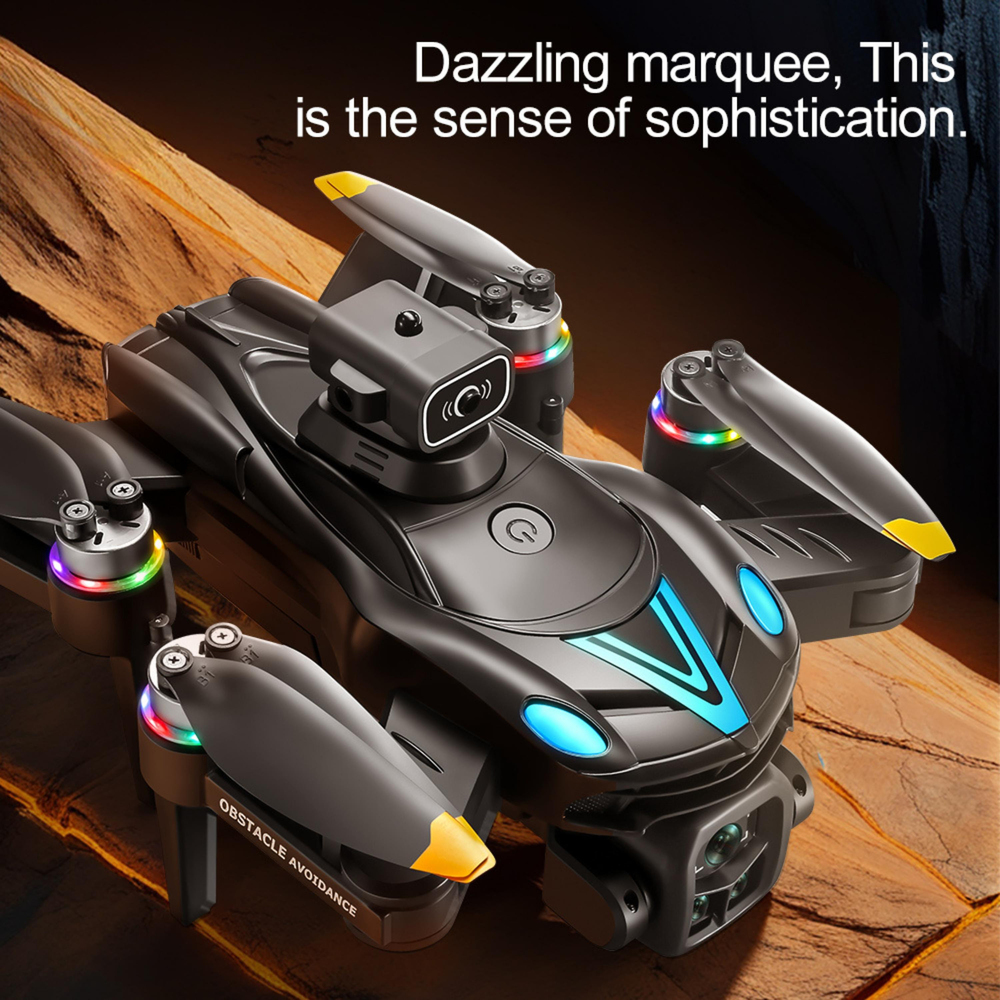 V188 Max HS325 Drone Katlanabilir Kameralı Wifi Bağlantılı Uzaktan Kumandalı Hd Çift Kameralı Mini Drone Ekran Kumandalı 