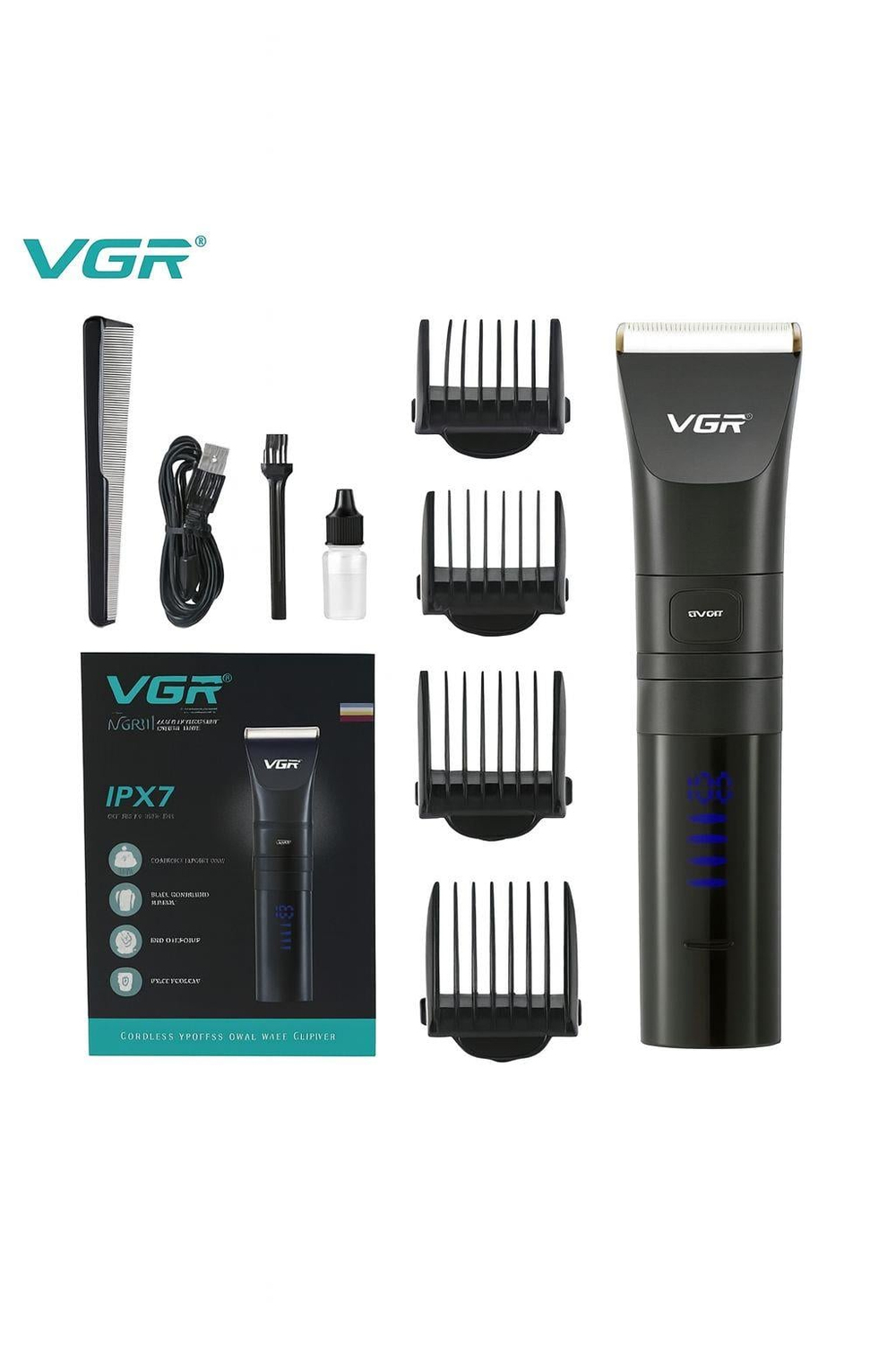 VGR V-286 Profesyonel Tıraş Makinesi Seti 