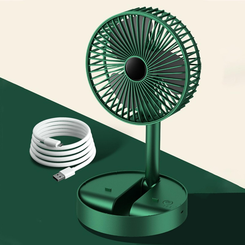 ZWR Usb Şarjlı Mini Soğutucu Masaüstü Katlanabilir Fan 