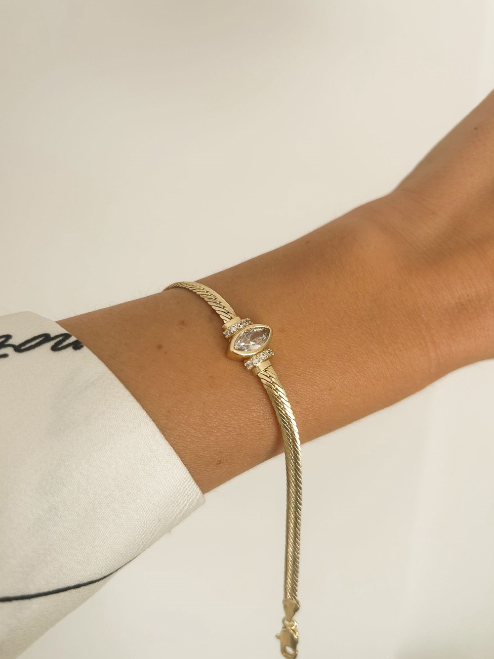 Vip Bileklik 14K 17+2 cm
