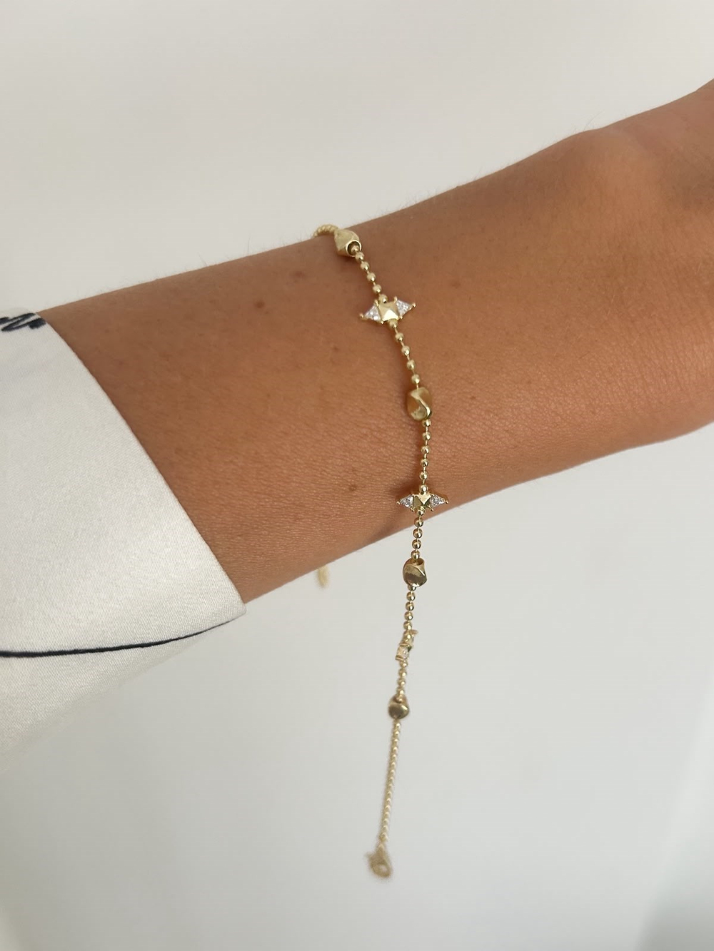 Vip Bileklik 14K 17+5 cm
