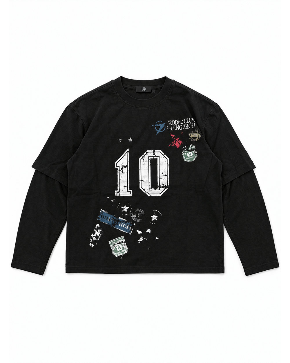 Long Sleeve T-shirt “RED DISTRICT 10”