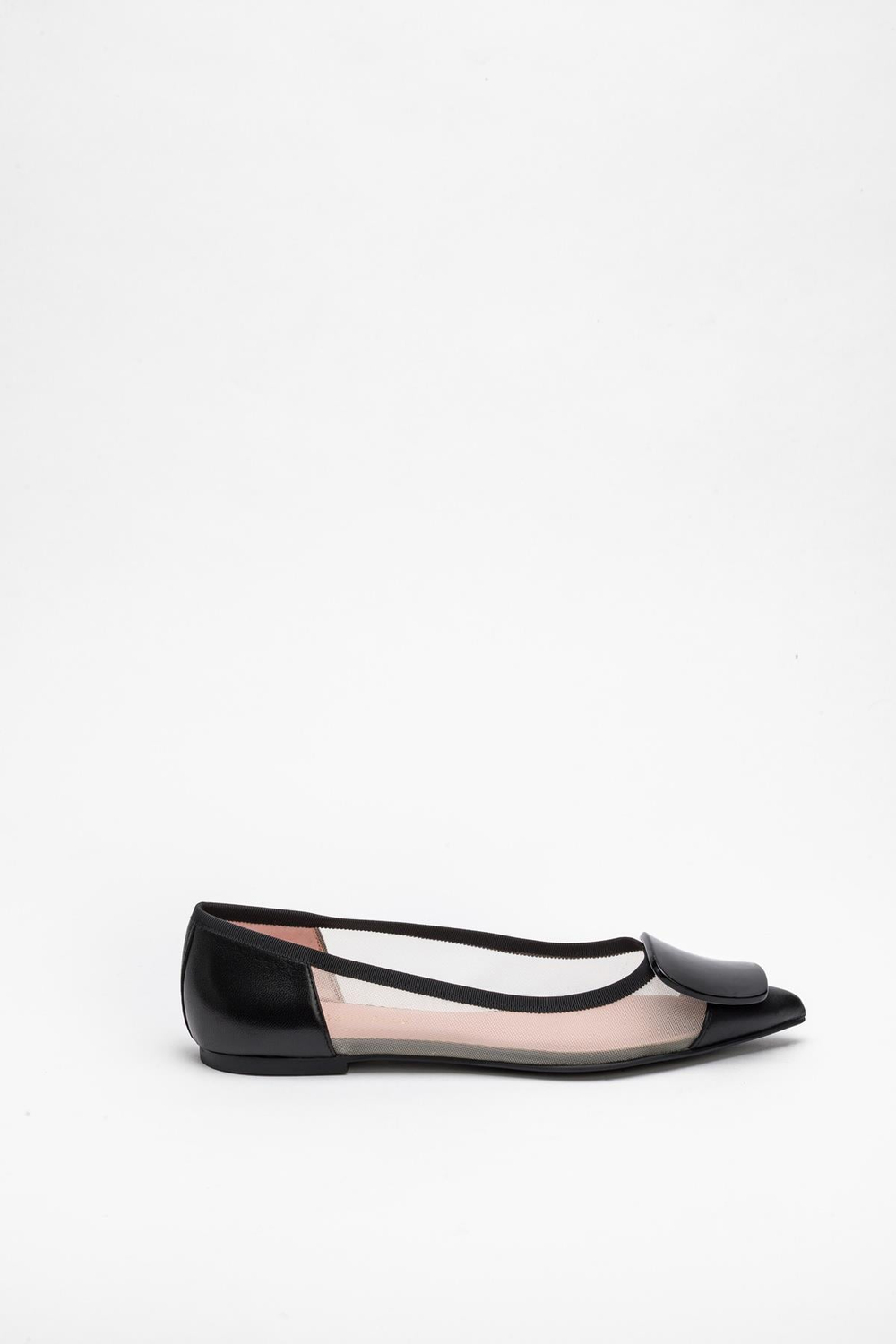 Siyah Renkli Deri Babet