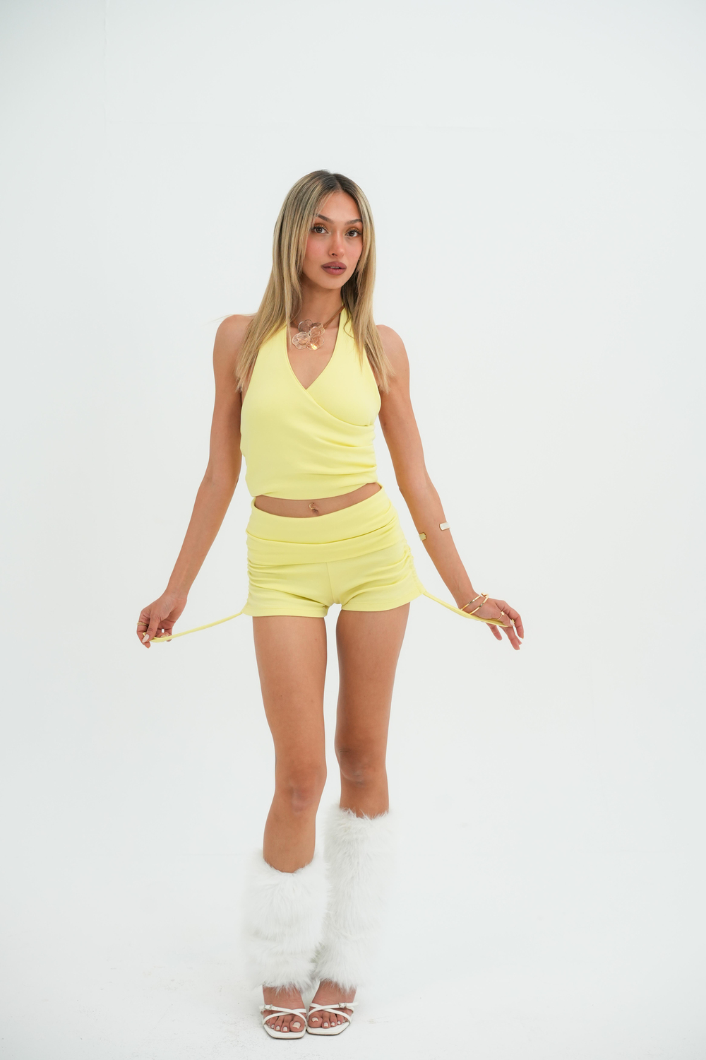 Briza Ruched Shorts
