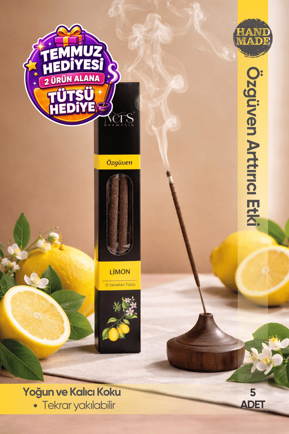 Limon Tütsüsü – Özgüven ve Netlik | El Yapımı