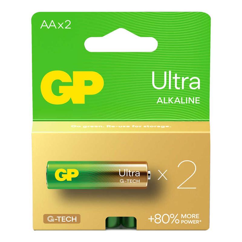 GP15AU-2U2 LR6 Ultra Alkalin 2Li Kart