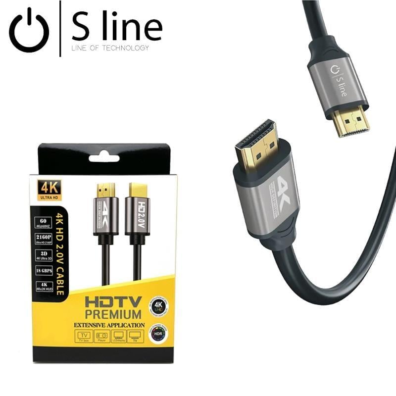 1,5 Metre Ultra HDTV 4K 60hz HDMI 2.0V Görüntü ve Ses Kablosu