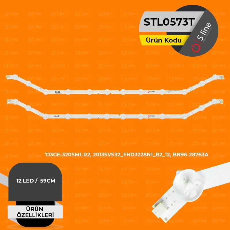 SLine Tv BackLight Samsung D3GE-320SM1-R2 Tv Led Bar