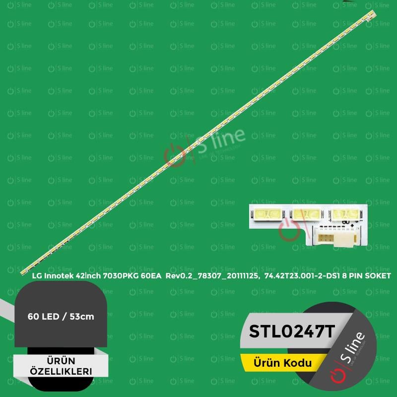 LG Innotek 42İnch 7030PKG 60EA  Rev0.2 Tv led Bar