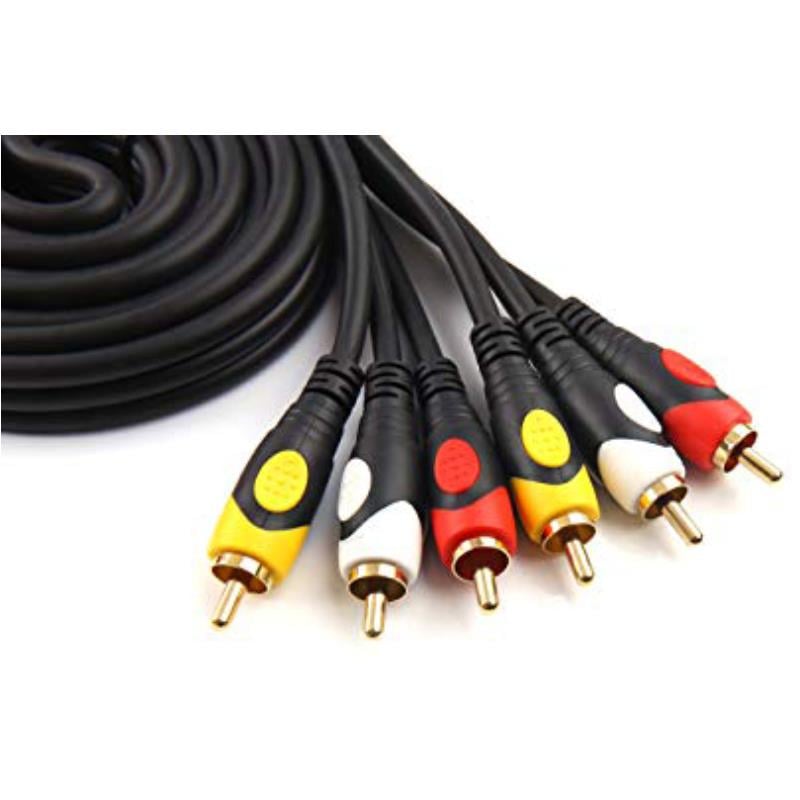 SLine 3RCA-3RCA 20 metre Gold Jack