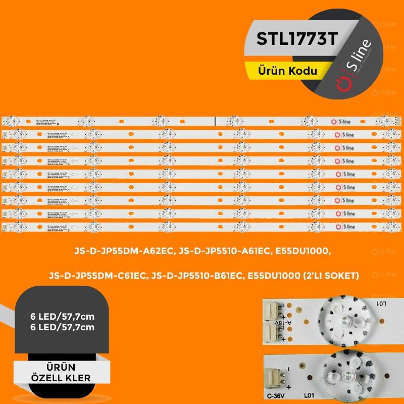 JS-D-JP55DM-A62EC,JS-D-JP5510-A61EC,JS-D-JP55DM-C61EC,JS-D-JP5510-B61EC Tv Ledi
