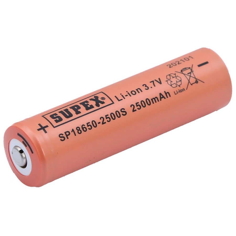 SPX 18650-2500S 3,7V 2500 mAH Başlıklı