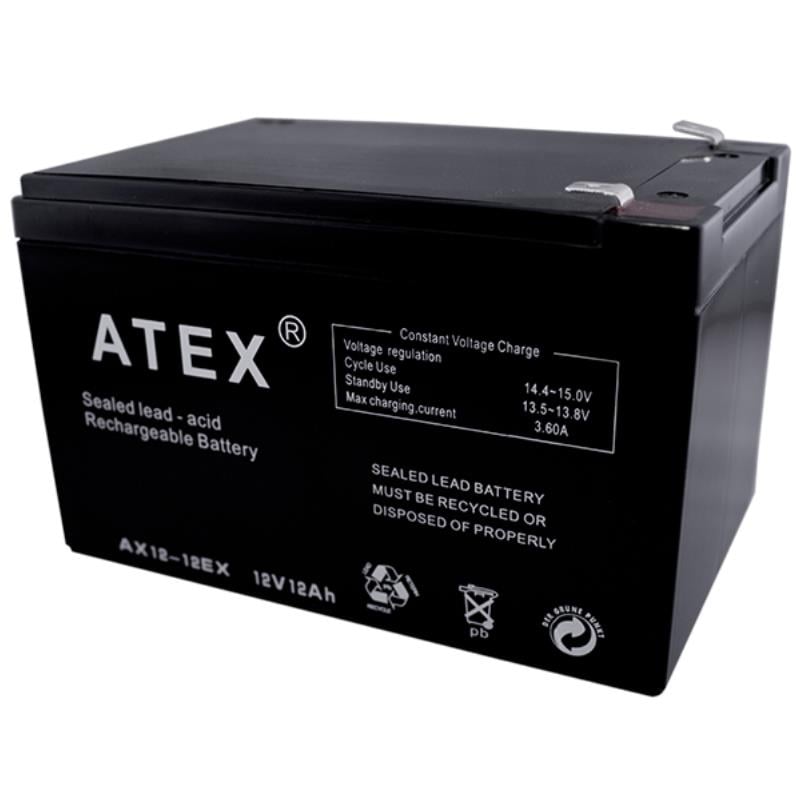 Atex  AX-12V 12 Ah Kuru Akü
