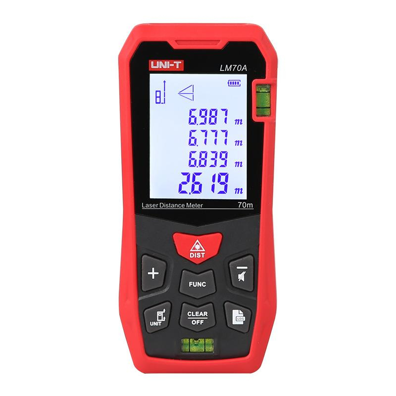 UNIT UT LM70A Lazer Mesafe Alan Hacim Ölçü Aleti 70Metre