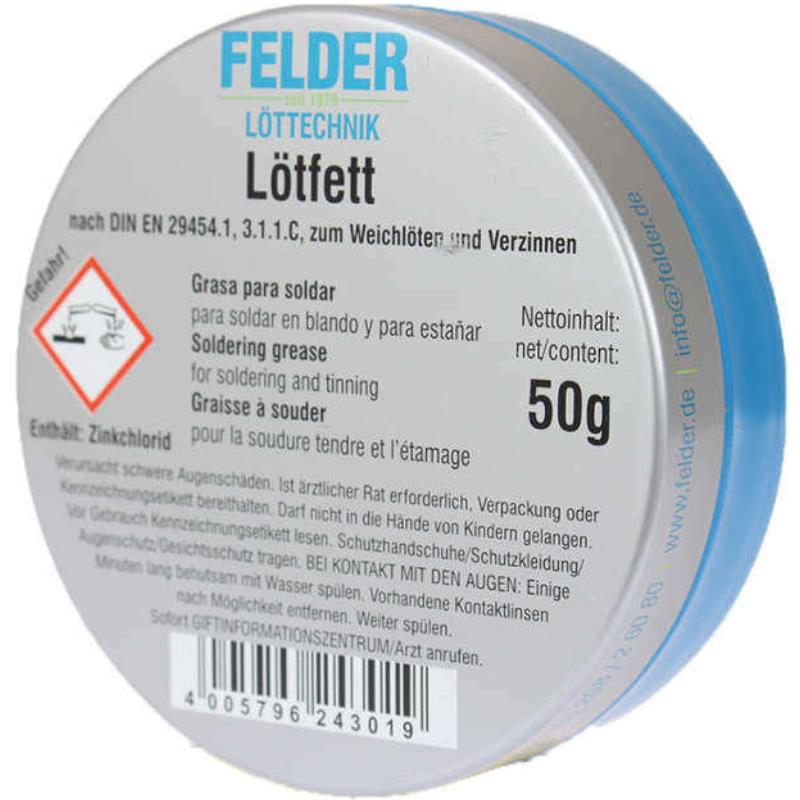Lötfett 250gr Lehim Pastası Kutu: 50